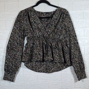 357-Vero Moda Multicolor Patterned‎ Blouse